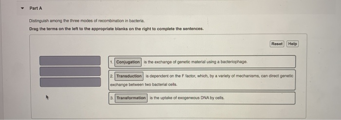 Solved Part A Distinguish among the three modes of | Chegg.com