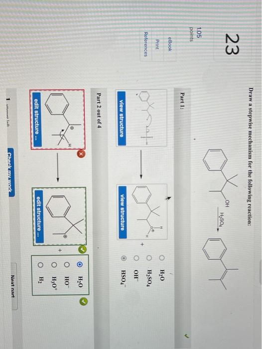 Solved Draw a stepwise mechanism for the following reaction: | Chegg.com