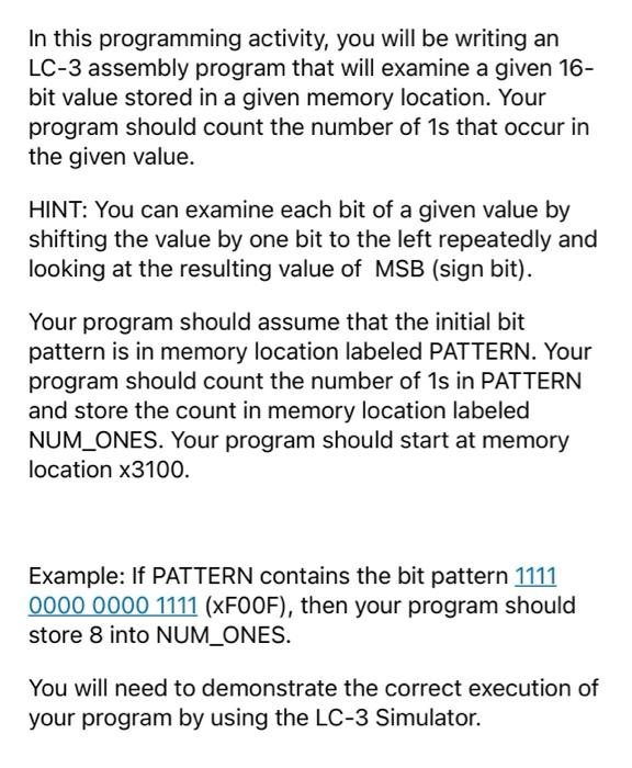 16 Bit Value