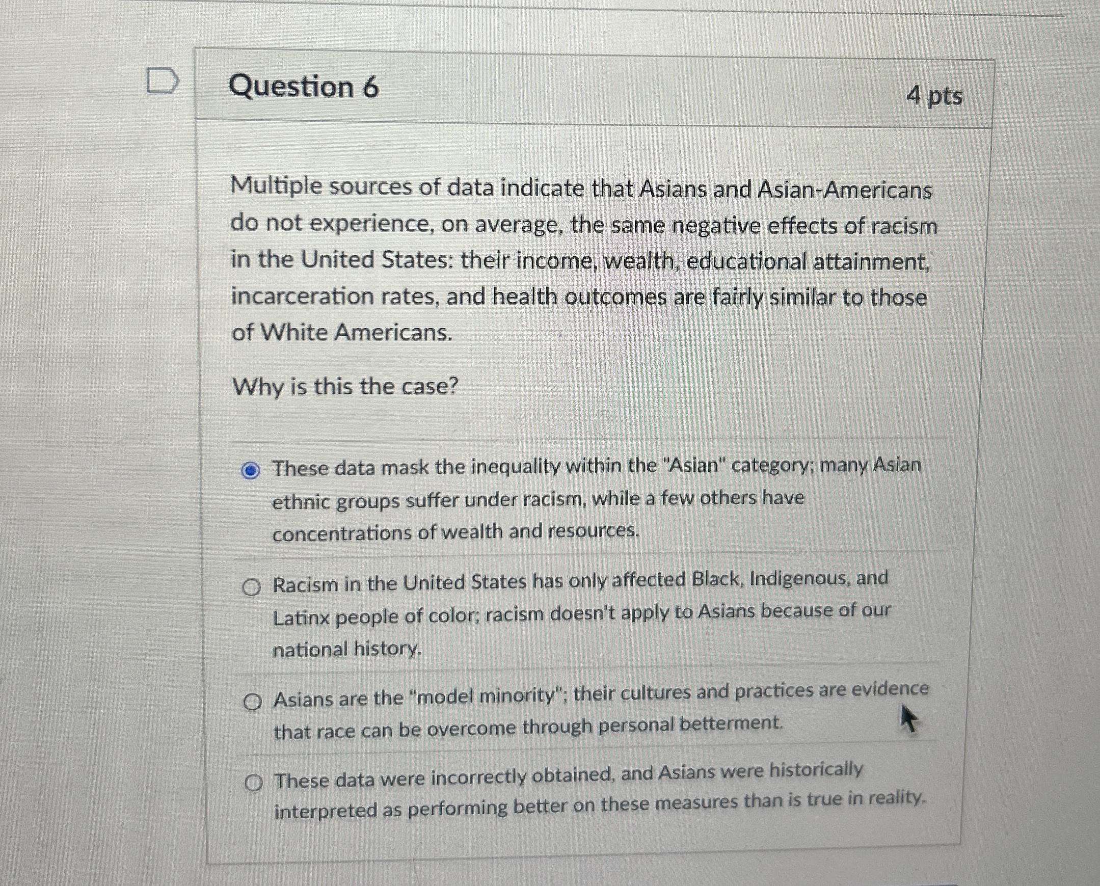 Solved Question Ptsmultiple Sources Of Data Indicate Chegg Com