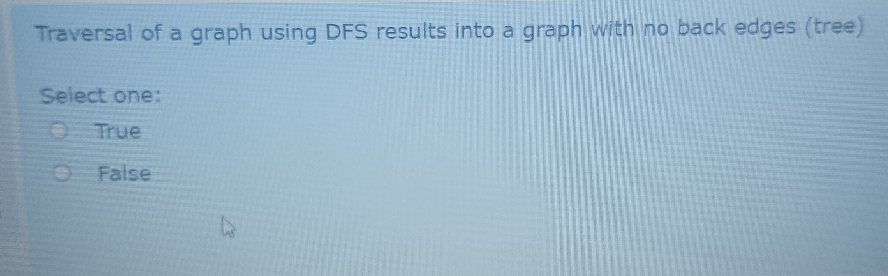 Solved Traversal of a graph using DFS results into a graph | Chegg.com