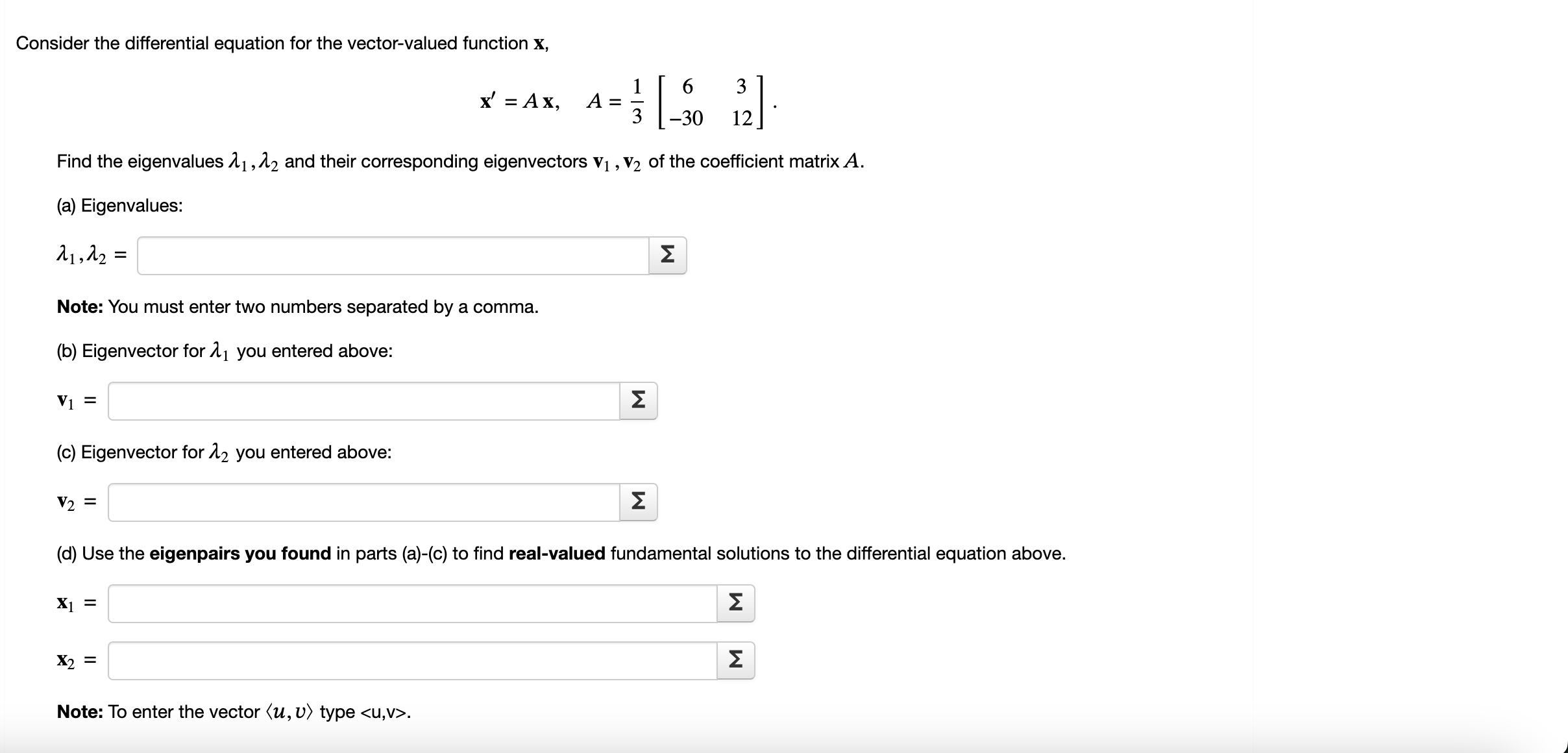 Solved Consider the differential equation for the | Chegg.com