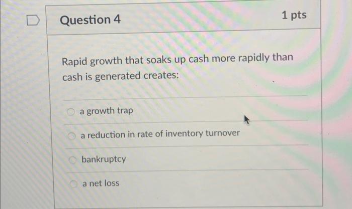 Solved Question 3 1 pts All of the following are examples of | Chegg.com
