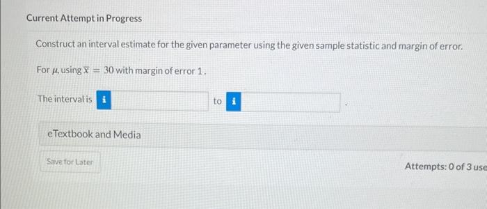 Solved Construct an interval estimate for the given | Chegg.com