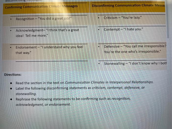 3 Example: Original Statement: Sue, turn that off! | Chegg.com