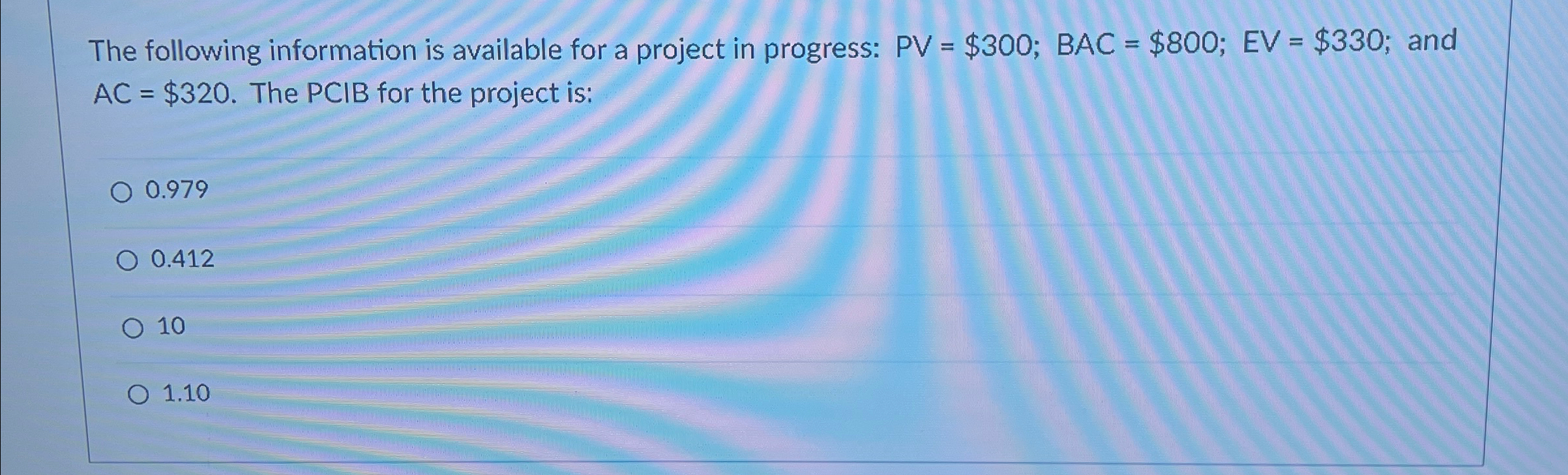 Solved The following information is available for a project | Chegg.com