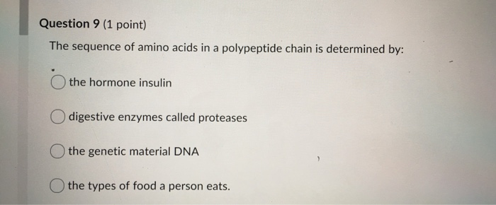 Solved Question 5 (1 point) Which of the following is NOT a | Chegg.com