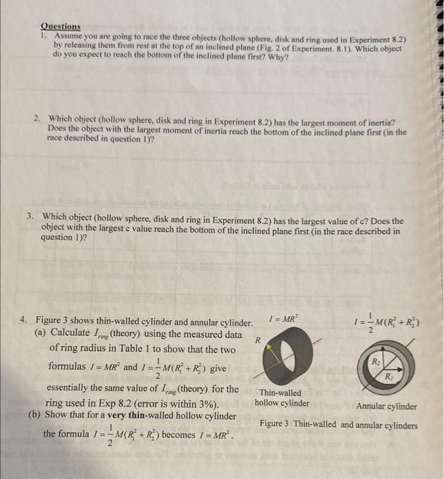 Hi, I really need help with Questions 3 and 4 of my | Chegg.com
