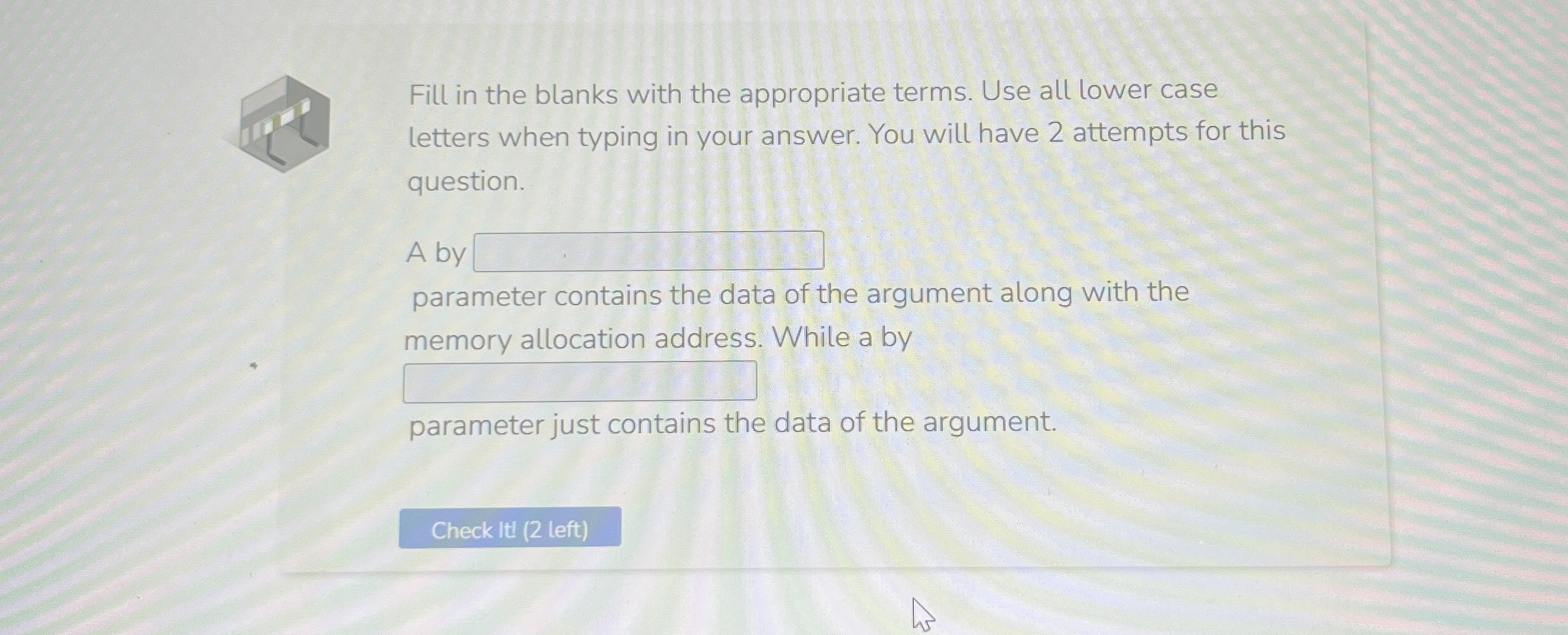 Solved Fill in the blanks with the appropriate terms. Use | Chegg.com