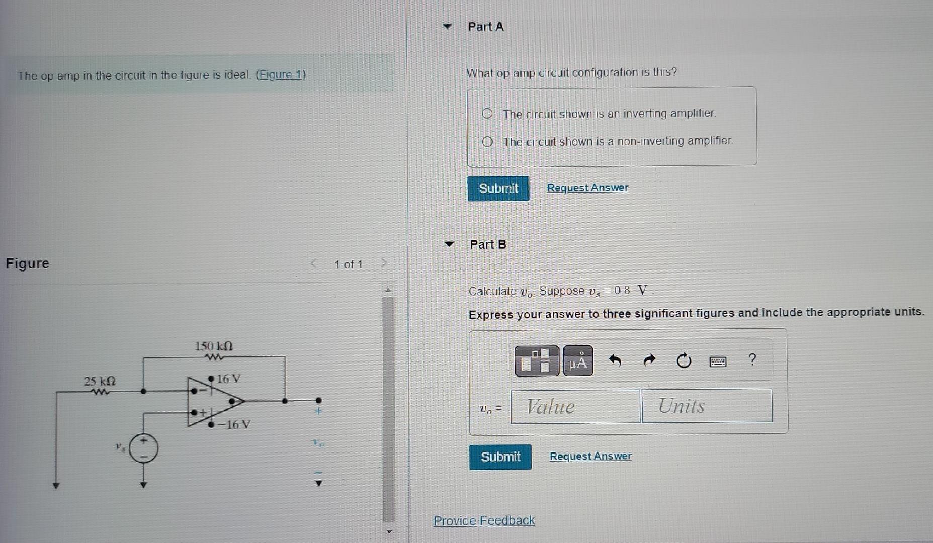 Solved The Op Amp In The Circuit In The Figure Is Ideal | Chegg.com