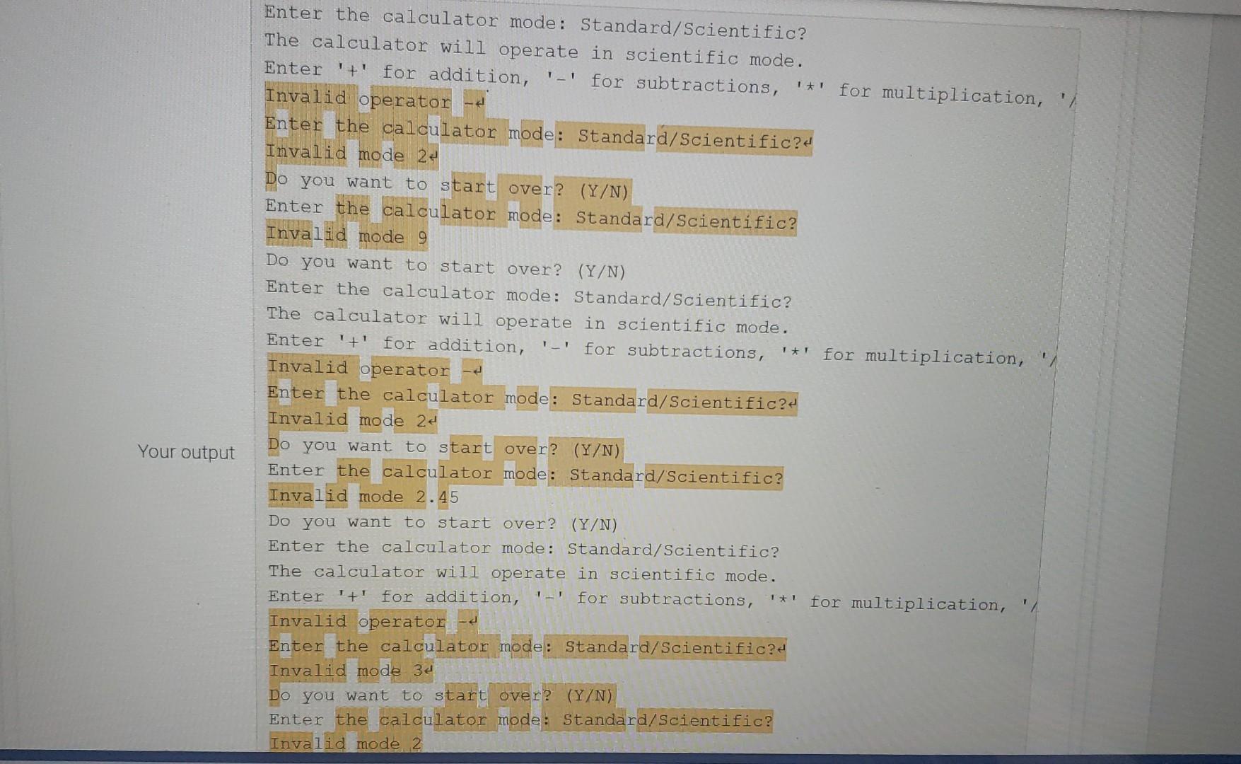 Solved I have this java code while running getting those | Chegg.com