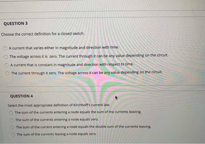 Solved QUESTION 1 Find the voltage VA in the figure shown | Chegg.com
