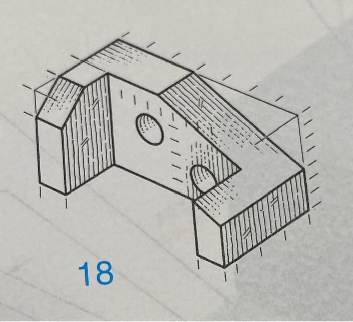 Solved use meter line method to transfer demensions from | Chegg.com