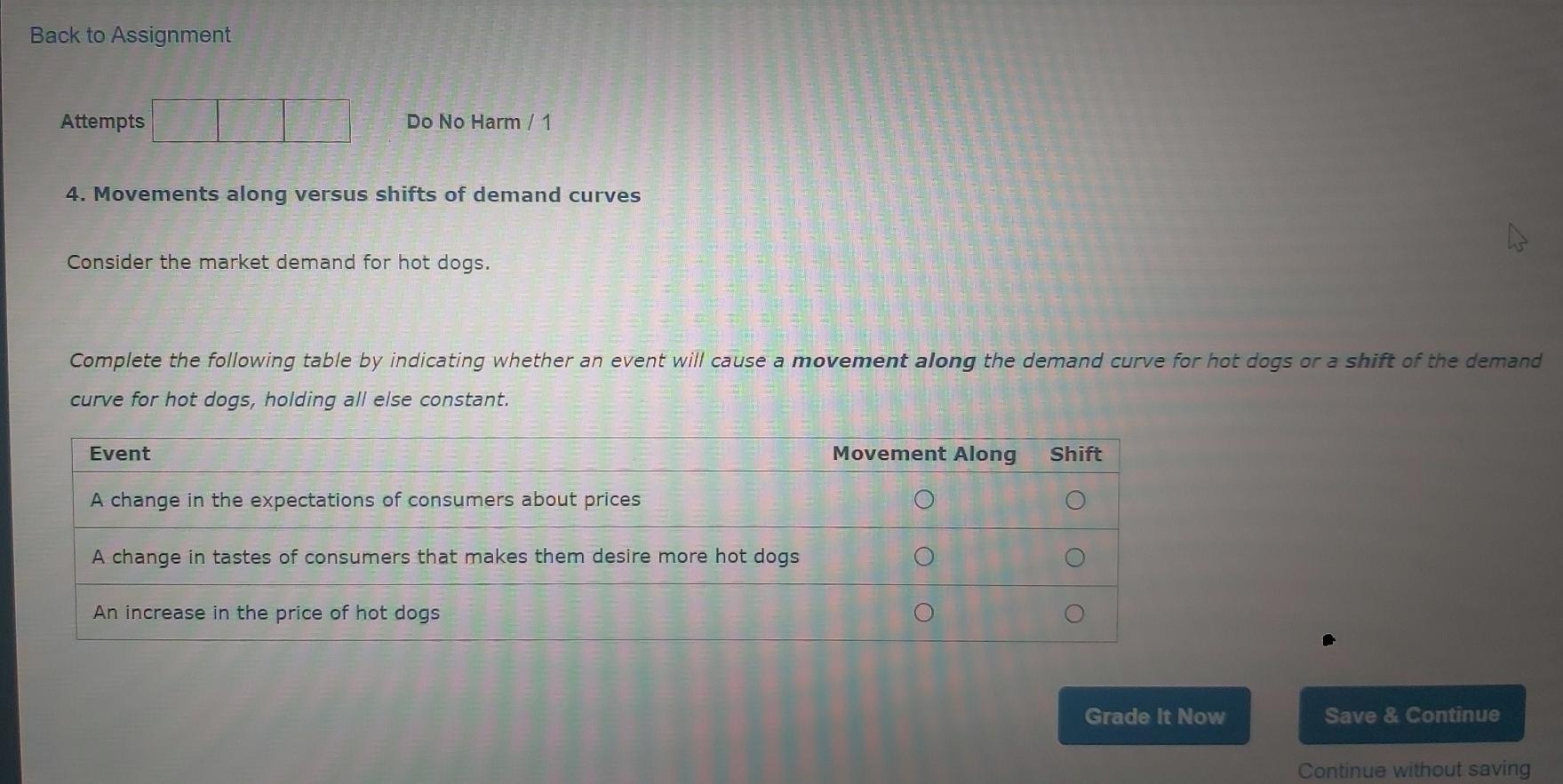 Solved Back to Assignment Attempts Do No Harm / 1 4. | Chegg.com