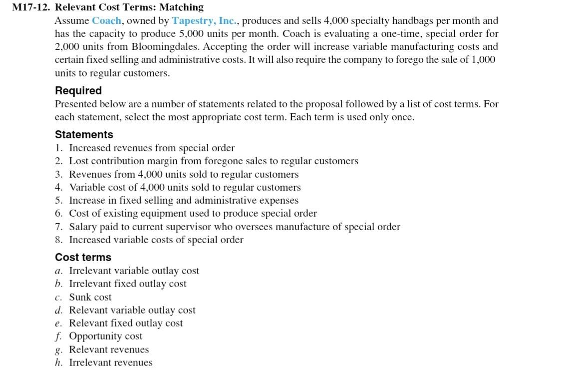 Tapestry, Inc. Company Profile