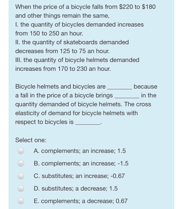 price of a bicycle