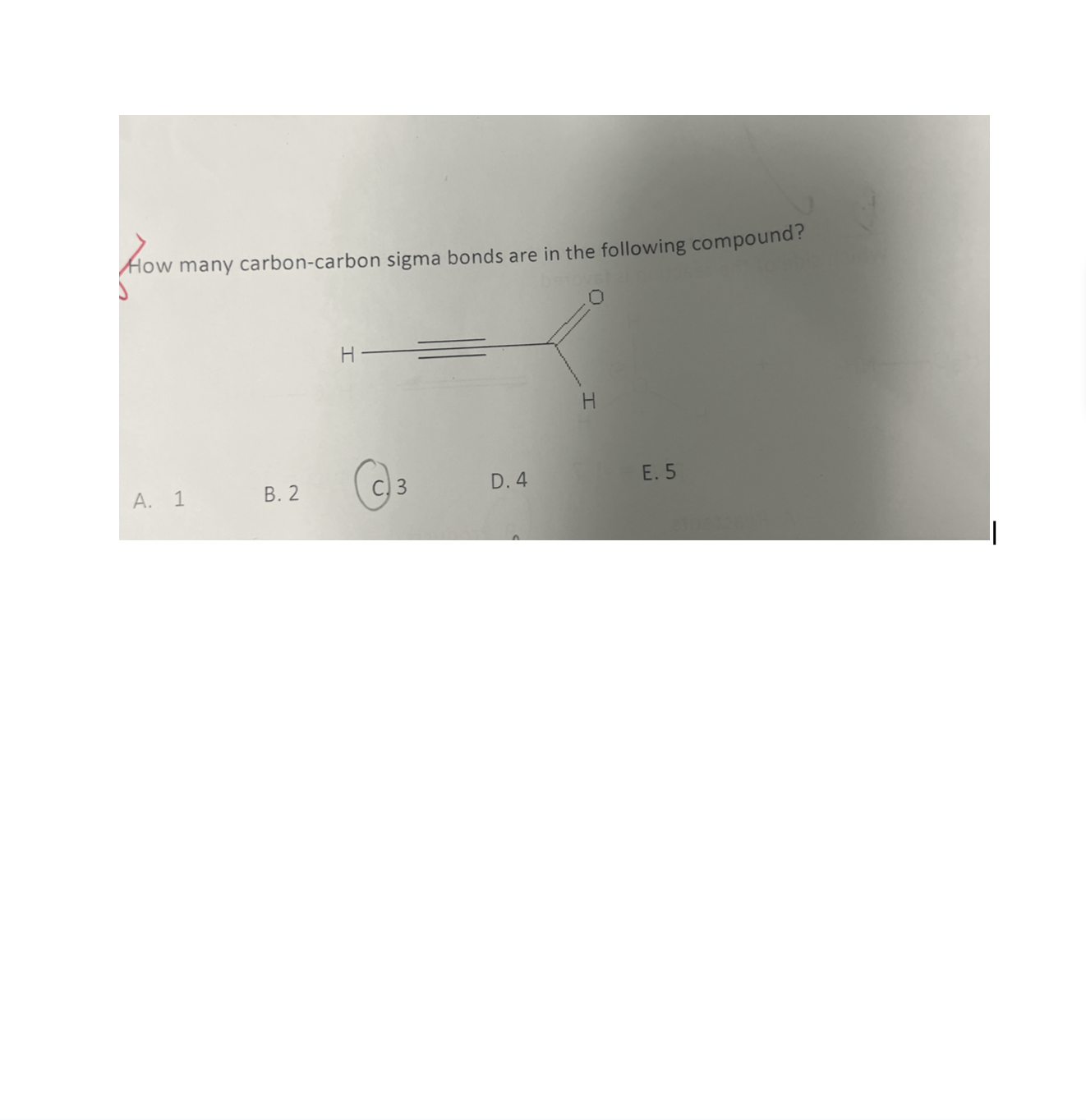 Solved How many carbon-carbon sigma bonds are in the | Chegg.com