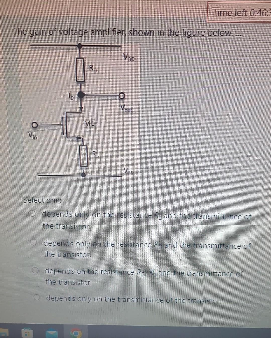 Solved The Gain Of Voltage Amplifier, Shown In The Figure | Chegg.com