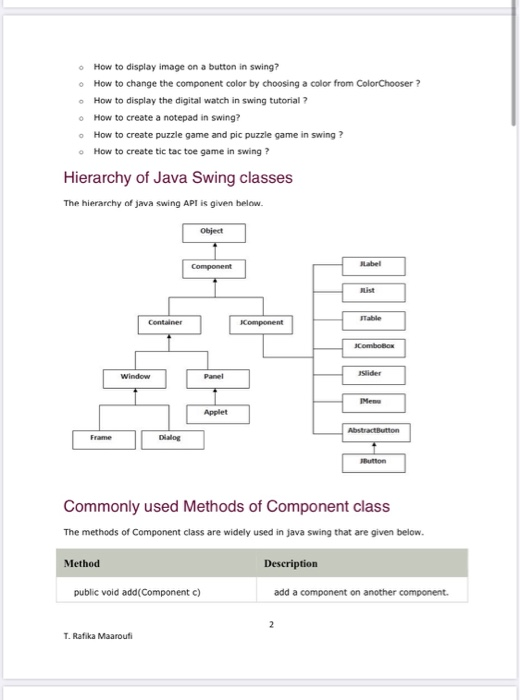 Solved Homework G2 Advanced Programming Question: Create a | Chegg.com ...