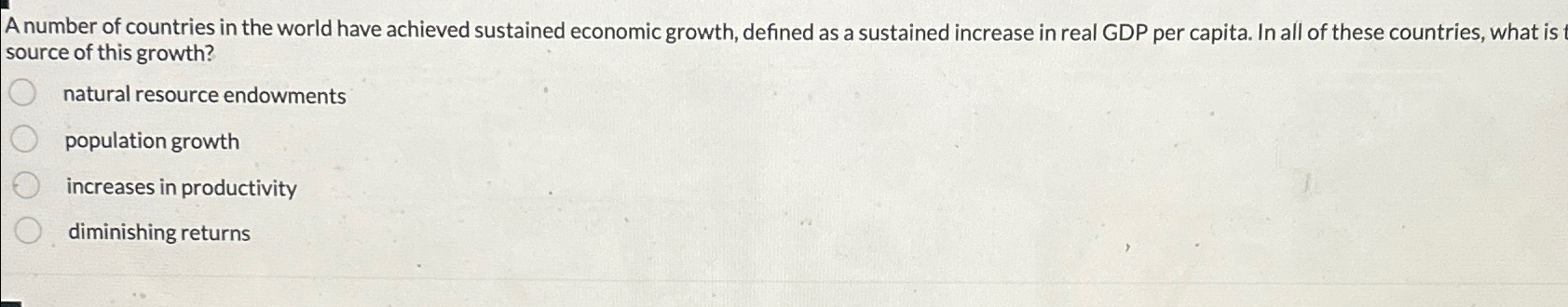 Solved A number of countries in the world have achieved | Chegg.com