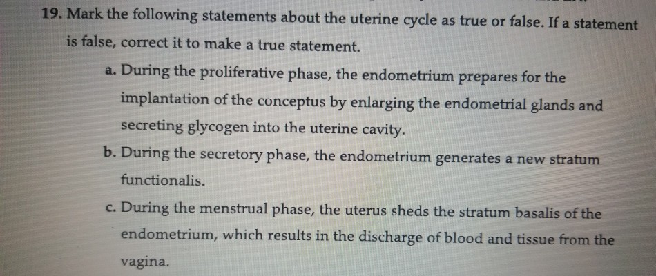 Solved A C Number The Sequence Of Events In The Hormonal Chegg