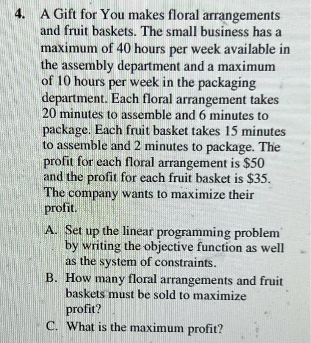 Solved Use the following variables to solve problem 4 from | Chegg.com
