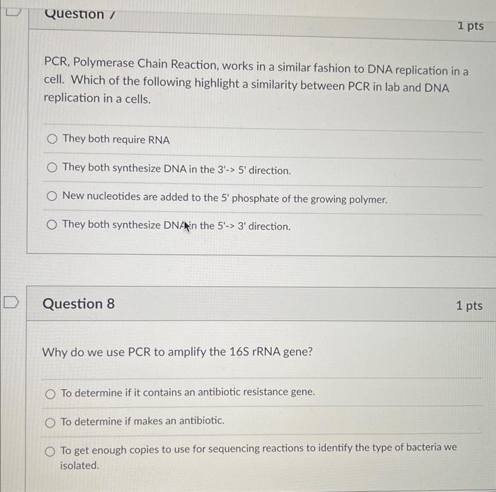 Solved PCR, Polymerase Chain Reaction, Works In A Similar | Chegg.com