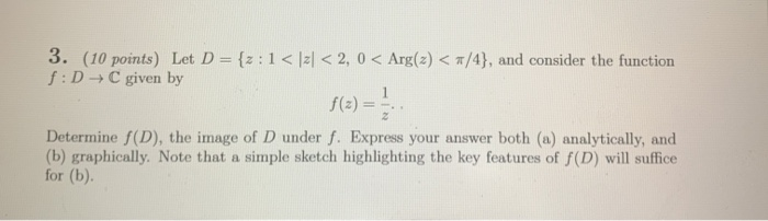 Solved Complex Analysis. Already Asked This Question But | Chegg.com