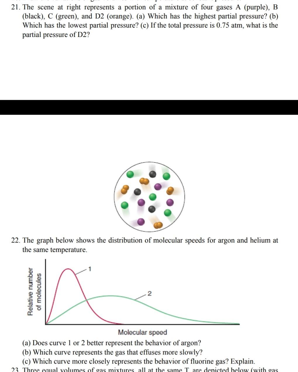 Solved 21. The scene at right represents a portion of a | Chegg.com