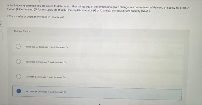 Solved In the following question you are asked to determine, | Chegg.com