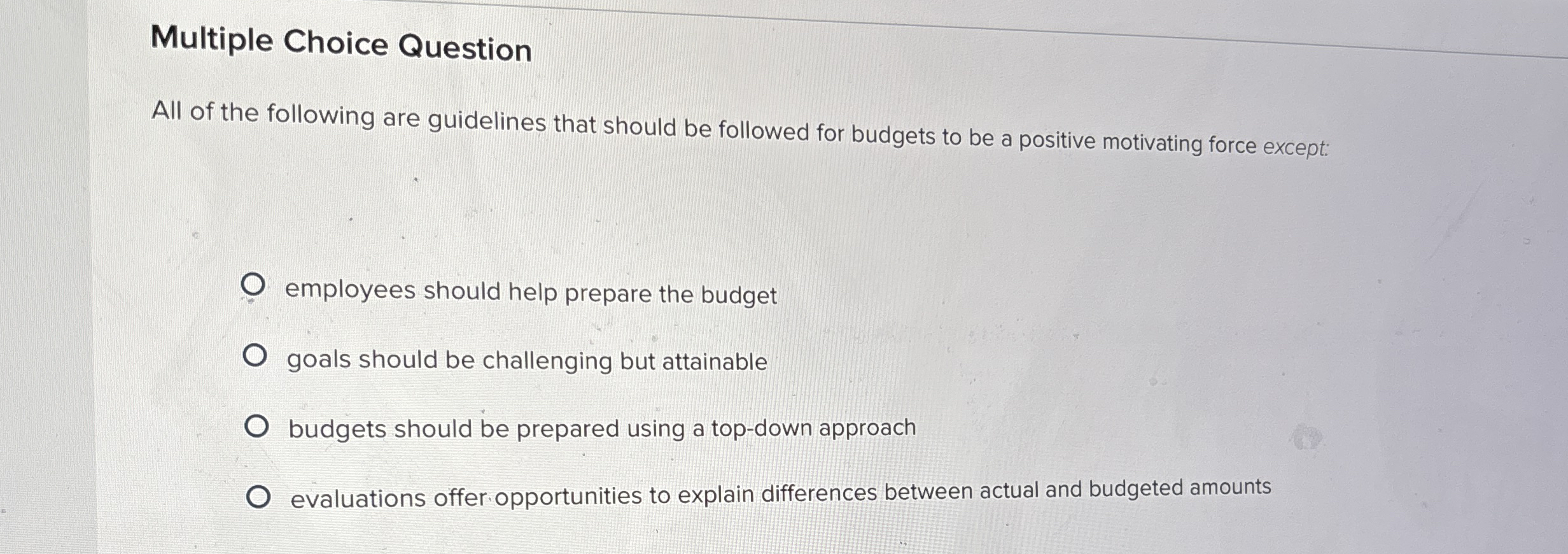 Solved Multiple Choice QuestionAll of the following are | Chegg.com