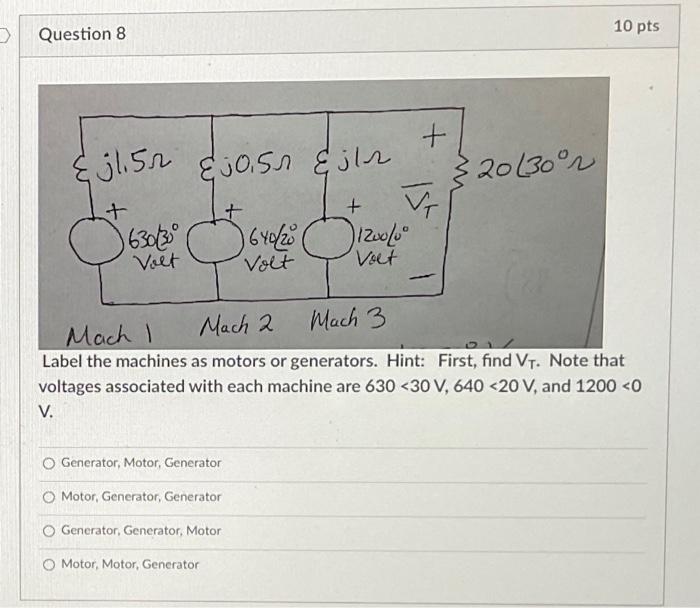 Solved Mach 1 Mach 2 Mach Label the machines as motors or | Chegg.com