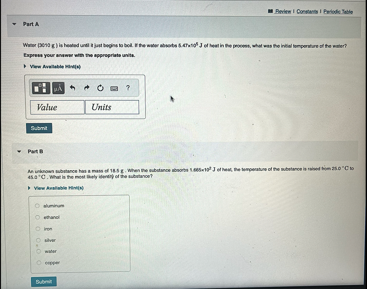 Solved Please help with part A and B | Chegg.com