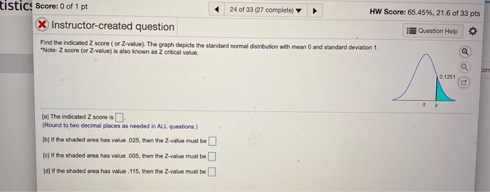 Solved Save Homework: Module 6- Confidence Interval for | Chegg.com