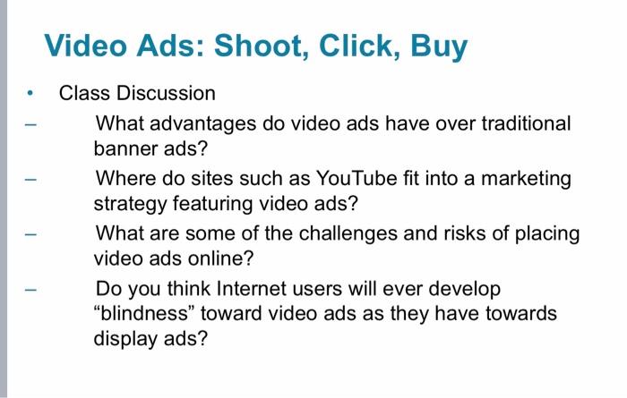 What Advantages Do Video Ads Have Over Traditional Banner Ads