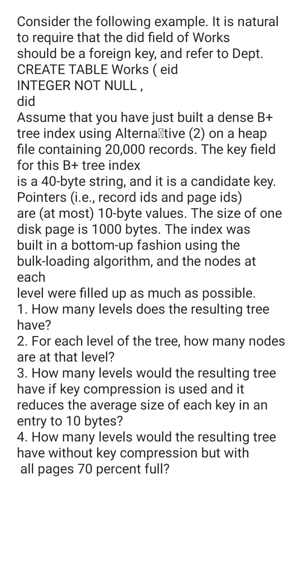 Solved u are required to not copy paste from chegg as I am | Chegg.com