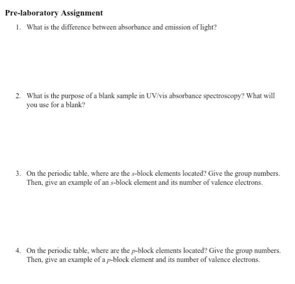 Solved Pre-laboratory Assignment 1. What is the difference | Chegg.com