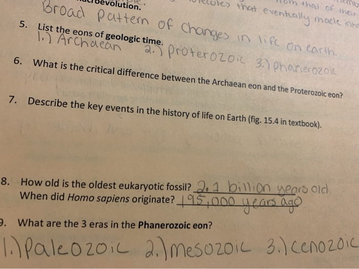 Solved what is the critical difference between the Archaean