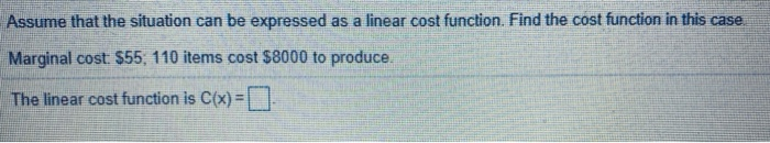 Solved Assume that the situation can be expressed as a | Chegg.com