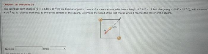 Solved Chapter 19, Problem 24 Two identical point charges (9 | Chegg.com