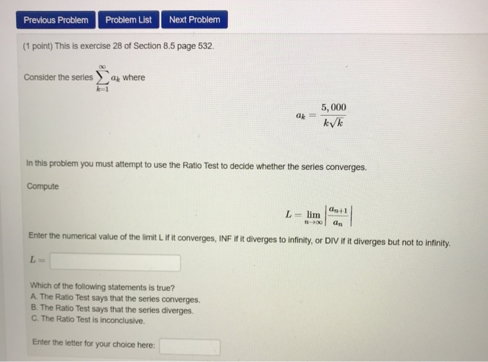 Solved Previous Problem Problem List Next Problem (1 point) | Chegg.com