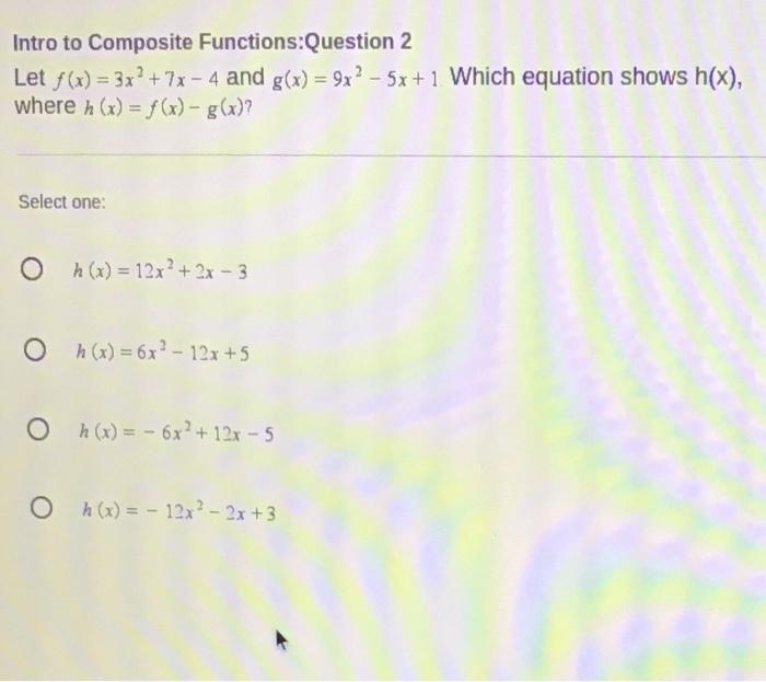 Solved On I=[0,1], ﻿letg1(x)=12x,g2(x)=1-12x(a) ﻿Show that