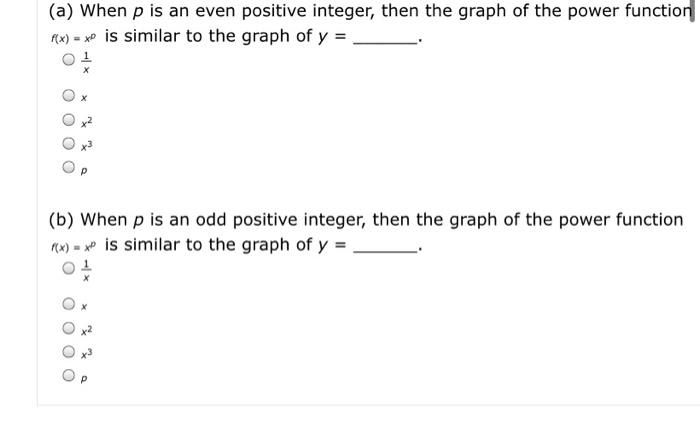 Solved A When P Is An Even Positive Integer Then The G Chegg Com