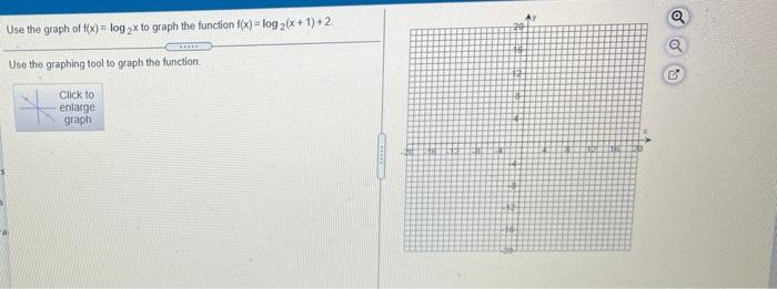 Solved Use the graph of f(x) = log2x to graph the function | Chegg.com