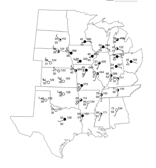Solved Below is the surface map for the same dataset used in | Chegg.com