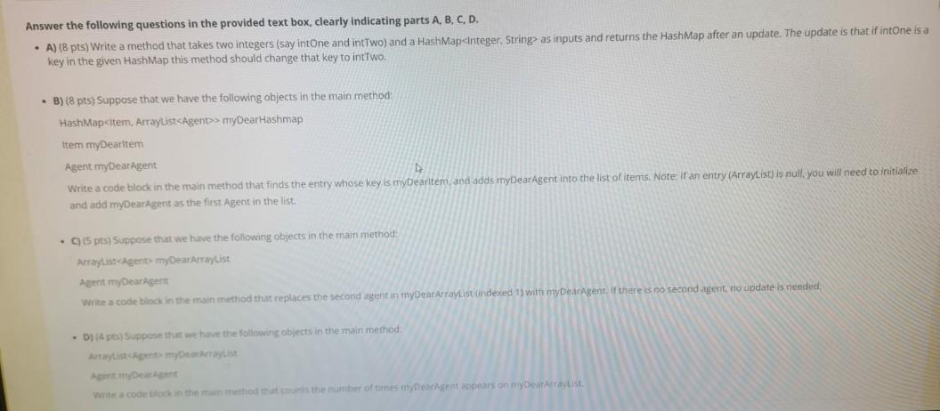 Solved Submit All The Java Files Needed For This Question Chegg Com