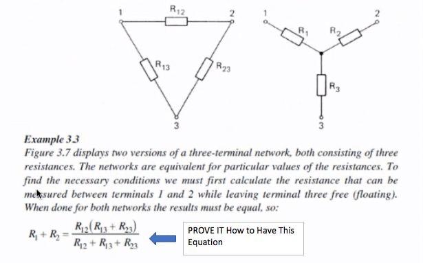 Solved R12 N R13 R23 3 Example 33 Figure 3.7 displays two Chegg