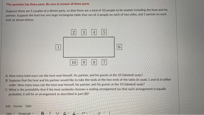 Solved This question has three parts. Be sure to answer all | Chegg.com