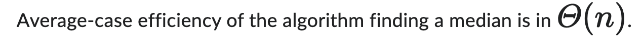 Average-case efficiency of the algorithm finding a | Chegg.com