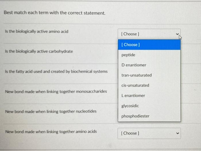 Solved Best match the following terms with definitions. ♡ | Chegg.com